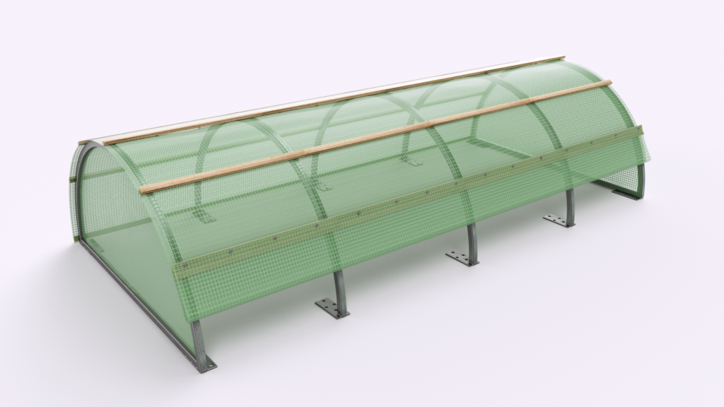 Emmabeet Hochbeetabdeckung Komplettset Emmabeet